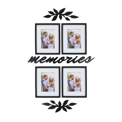 Black Picture Frame - Set of 4