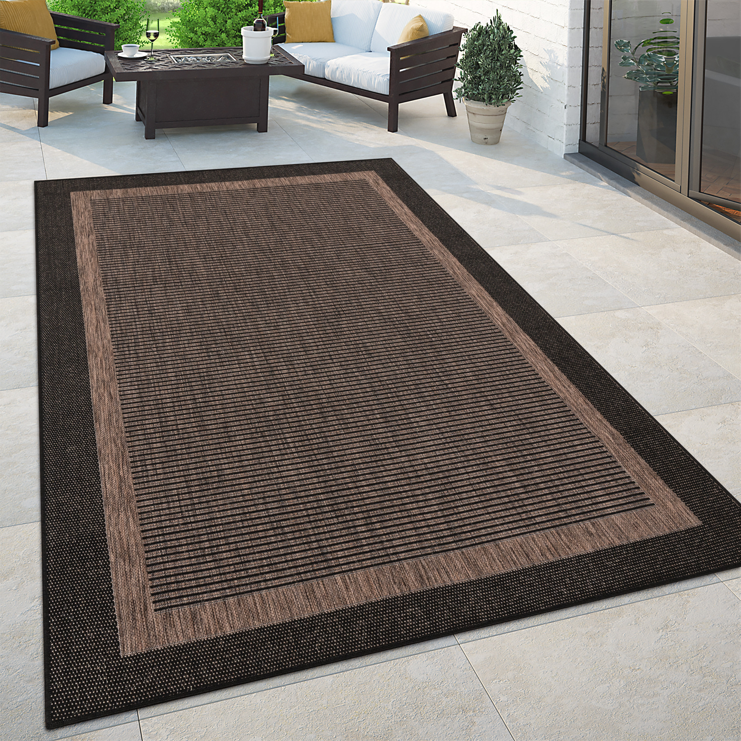 Small Area Rugs Rustic Laurel Foundry Modern Farmhouse® Wick St. Lawrence Rustic-Style Outdoor ...