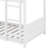 Twin-Over-Twin House-Style Floor Bunk Bed With Headboards And Footboards-465790766