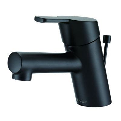 Amalfi Single Hole Bathroom Faucet with Drain Assembly