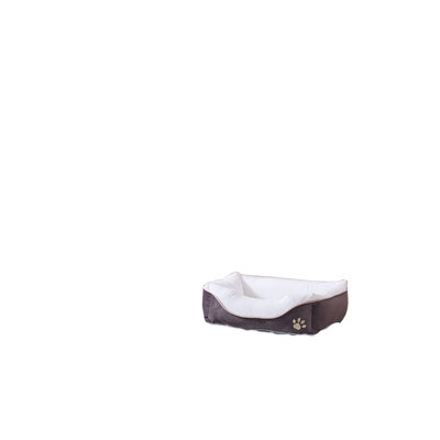 Anthracite Pet Bed For Cats, 19''X13''x7'', Soft Foam With Supportive Core Medium Anthracite, Lightweight And Portable