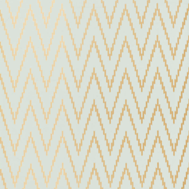 Papier peint Kasari Ikat, Aquamarine