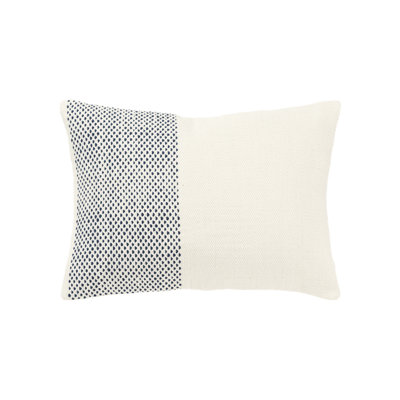 Housse et insert de coussin rectangulaire 100% coton Farina