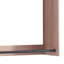 Penderie murale Vedz, 2 tringles suspendues, mélamine-114490563
