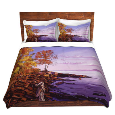  Housses de couette en microfibre David Lloyd Glover Lake Shore