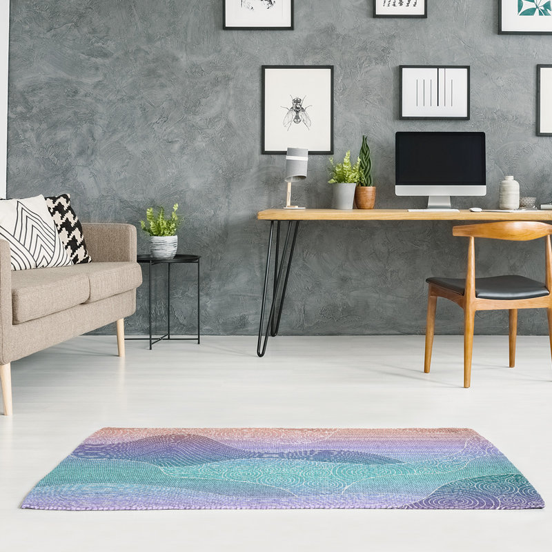 Chenille Abstract Indoor Rug, Rectangle 8' x 10'
