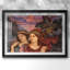 The Vision-Evelyn De Morgan-Reproduction encadrée avec passe-partout et verre-1914-846631859-846631820-846631856