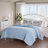 Greenland Home Fashions Cruz White 2-Piece Twin Size Quilt Set 68x88 + 20x26-967998466-967998469