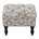Gray Damask 100% Linen
