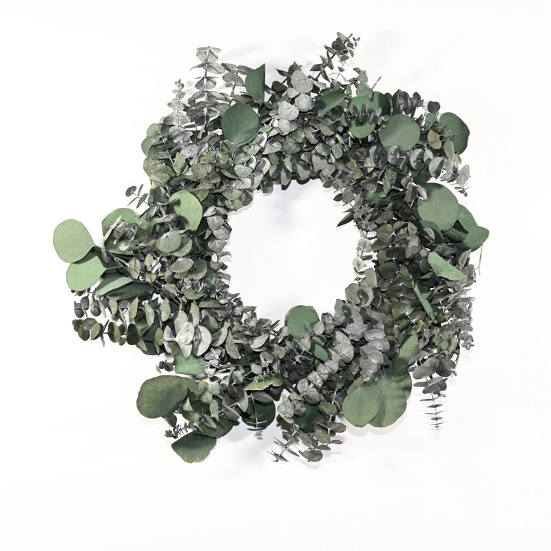 Couronne de porte 24 po Eucalyptus