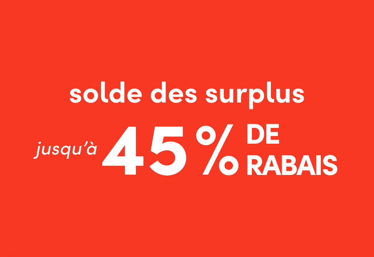 le solde des surplus