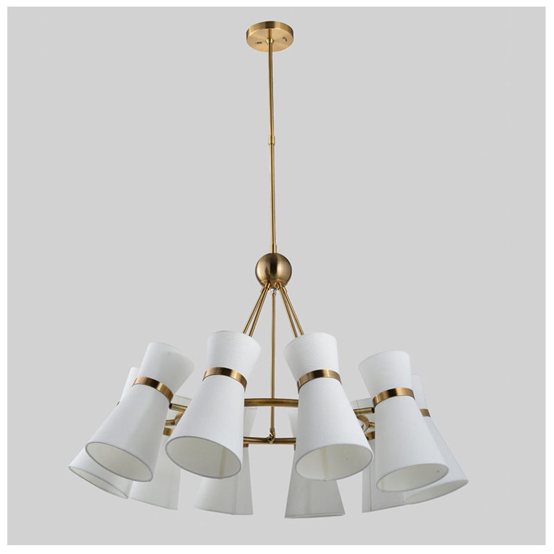 Stepp 10 - Light Gold Pool Table Lights Pendant