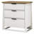 27" End Table with Storage for Living Room, 3 Drawer Sofa Side Table for Office-520367295