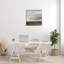 Paysage de prairie ouverte, ciel nuageux doux - Peinture-66798187-66798190