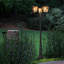 Lampadaire à trois têtes Royal