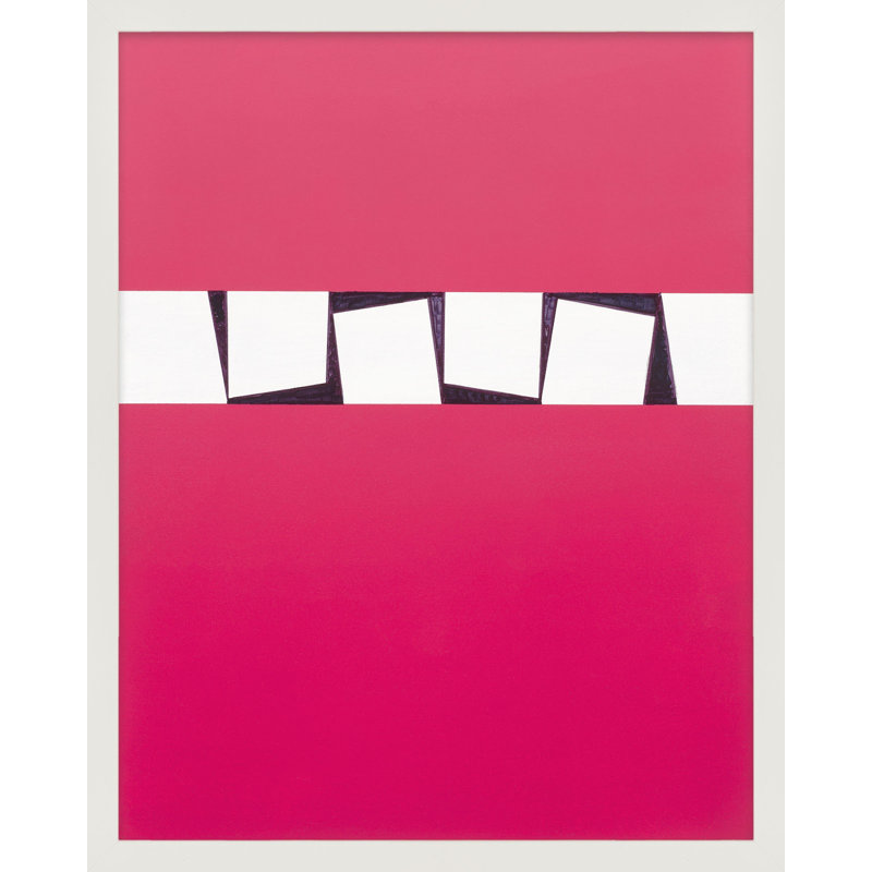Rapt 2 Print by Lee Lessem, 20" H x 16" W x 1.25" D, White Framed