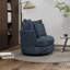 Fauteuil de lecture moderne avec housse de 55,1 po avec 5 coussins-404183367