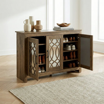 Allivia 16 Pair Shoe Storage Cabinet