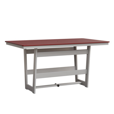 Berlin Gardens Hudson 70″ Rectangular Counter Height Table