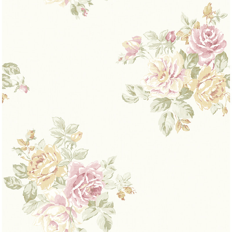 Signe Floral Roll, White