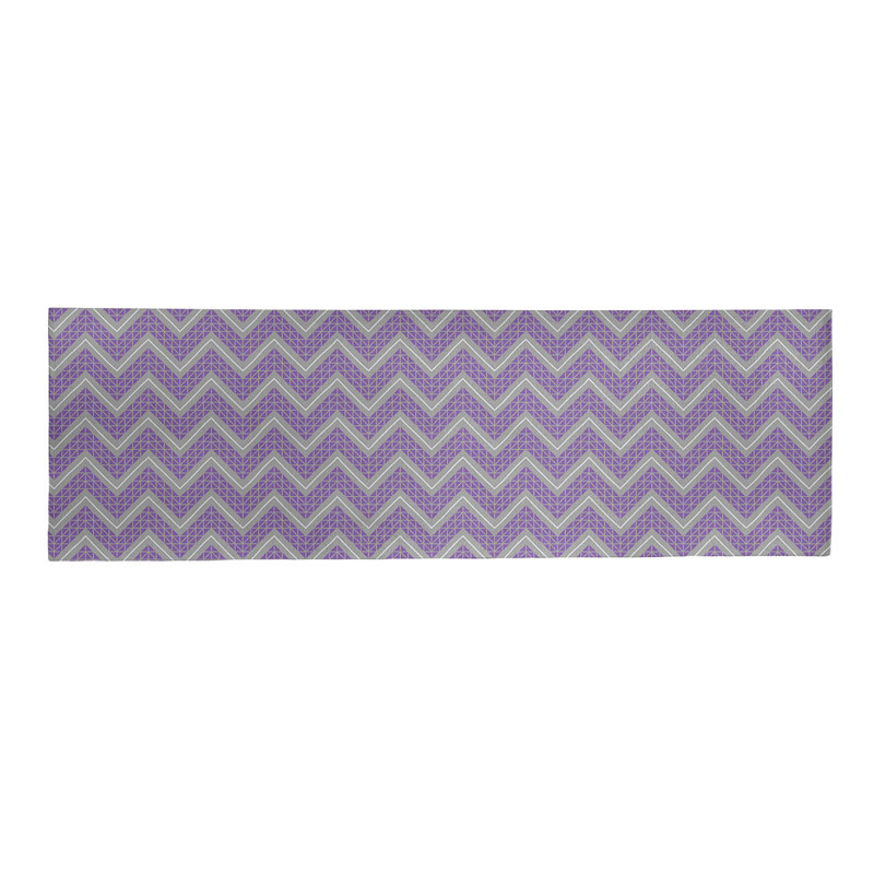 Chenille Chevron Indoor Rug, Runner 2'5" x 8'