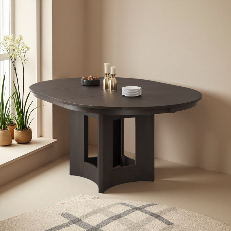 Table de salle à manger extensible Farmhouse, Espresso