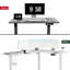 Bureau pour travailler debout en L 63 po-99703378-99703381