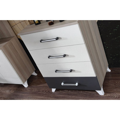 Commode 4 tiroirs Dariène
