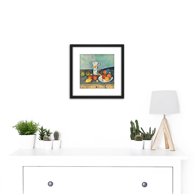 Paul Cezanne Still Life Cropped - Single Picture Frame Painting