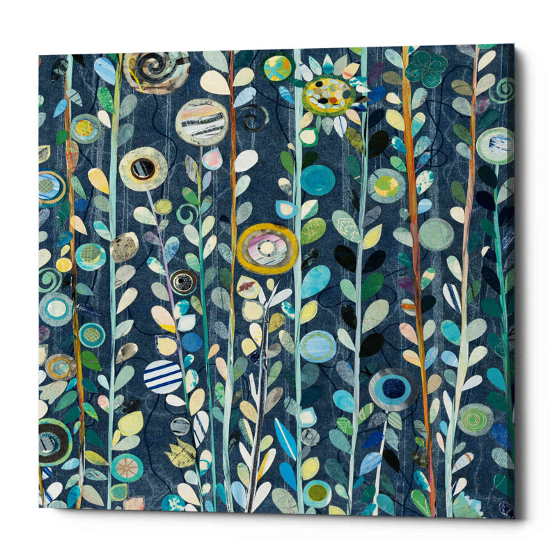 «Marine Blue Sky Crop» par - impression sur toile tendue, H 18 po x l 18 po x P 0,75 po