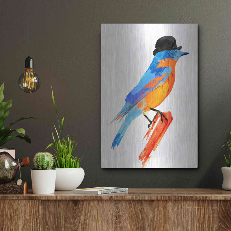 " Lord Bird " by Robert Farkas, 16" H x 12" W