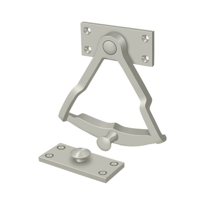 Latch/Catch/Bolt, Brushed Nickel