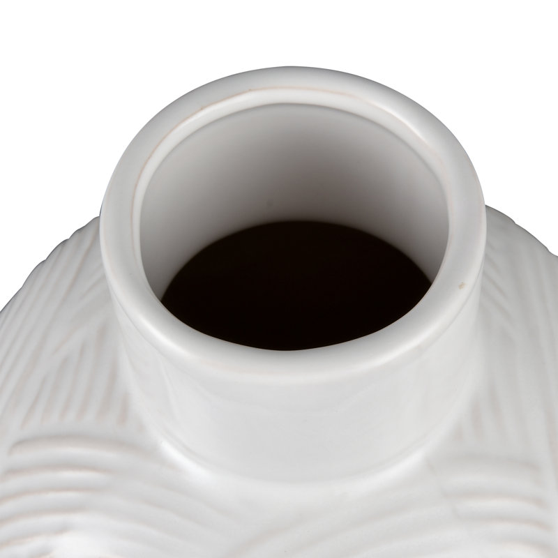 Vase Flynn - Petit, H 11,75 po x l 6,75 po x P 6,75 po