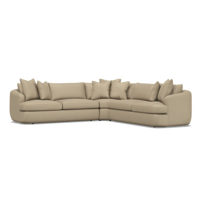 Jules Fabric 3 Pc Sectional