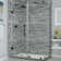 Bromley Frameless 34.38" x 72" Rectangle Hinged Shower Enclosure