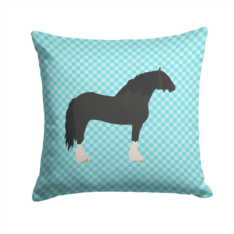 Coussin extérieur poméranie rogener oie, Bleu, 14 po x 14 po