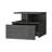 Floating Nightstand In Oak With 2 Shelf And Functional Storage For Bedroom Belongings Drawer Space Saving-1297593717