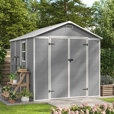8 Ft. W X 8 Ft. D Resin Storage Shed