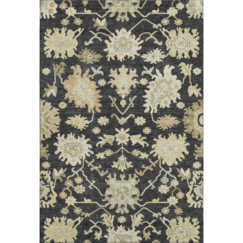 Tapis Gurubaksh AMF1150 de qualité supérieure lavable à la machine, Rectangle 10 pi x 14 pi