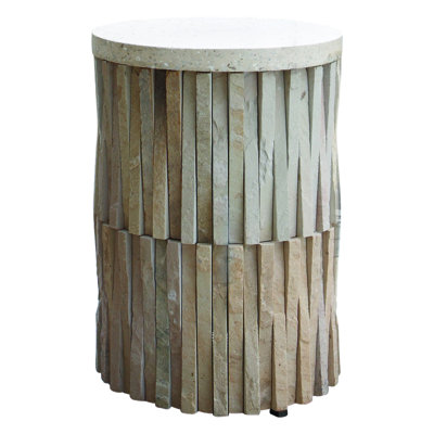 Round Teeter Totter Stone Table