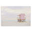 Plaque rose Pink Paradise Beach, design par Seven Trees Design-389931742