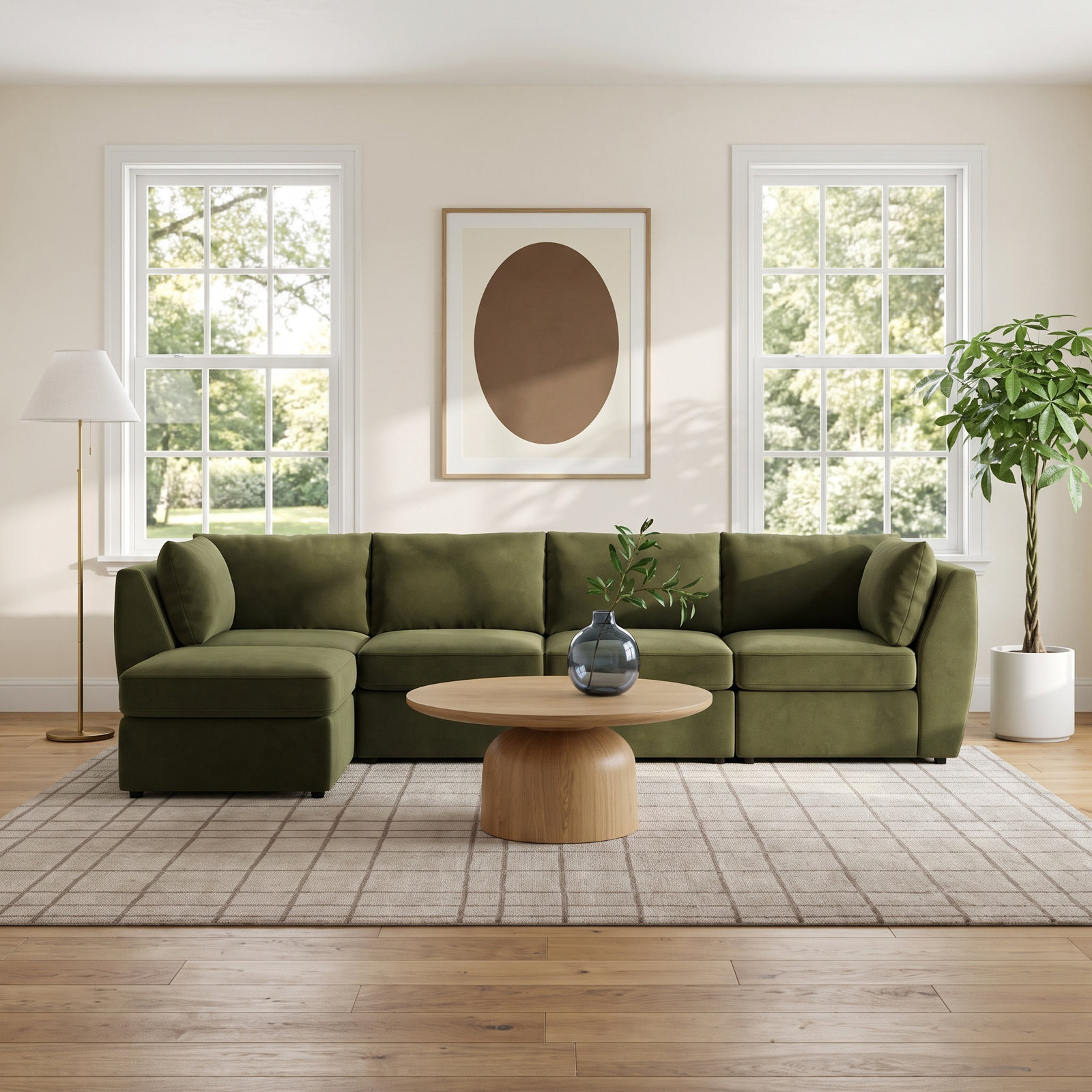 Caldwell Modular Sectional, Bella Forest