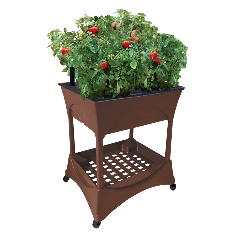 Ensemble d'accessoires de support pour cueilleurs Ilies City - Comprend les pieds et les roulettes - Se transforme en jardin surélevé
