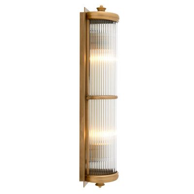 Glorious Iron Flush Mounted Sconce