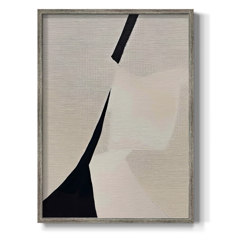 Reproduction encadrée ABSTRACT Series DCxxx - bois massif, H 11 po x l 9 po