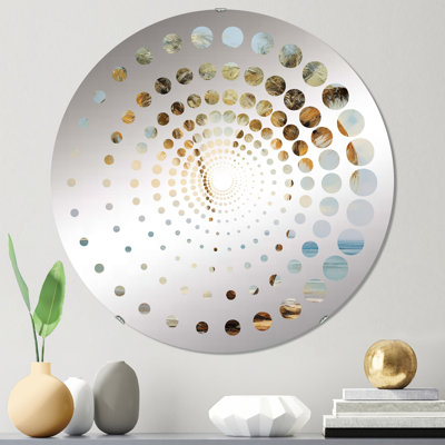 Miroir d'appoint Bronze Beach