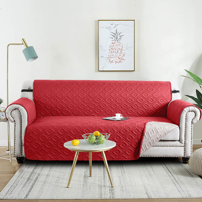 Microfiber / Microsuede Box Cushion Sofa Slipcover