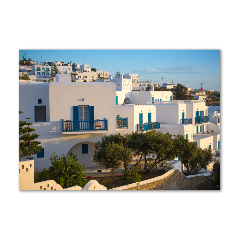 Mykonos Greece - Wrapped Canvas Print