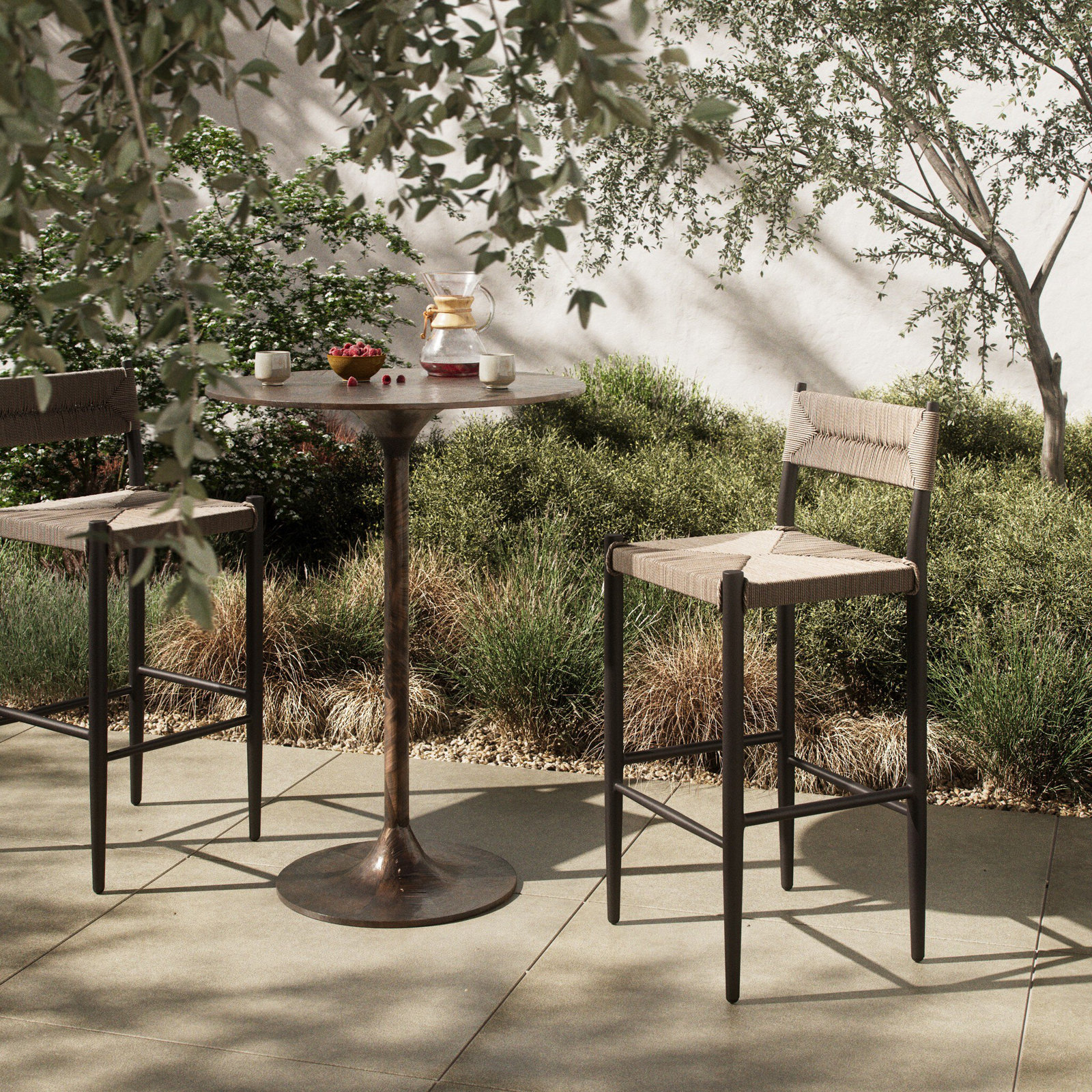 Patio Bar Stool, 30"