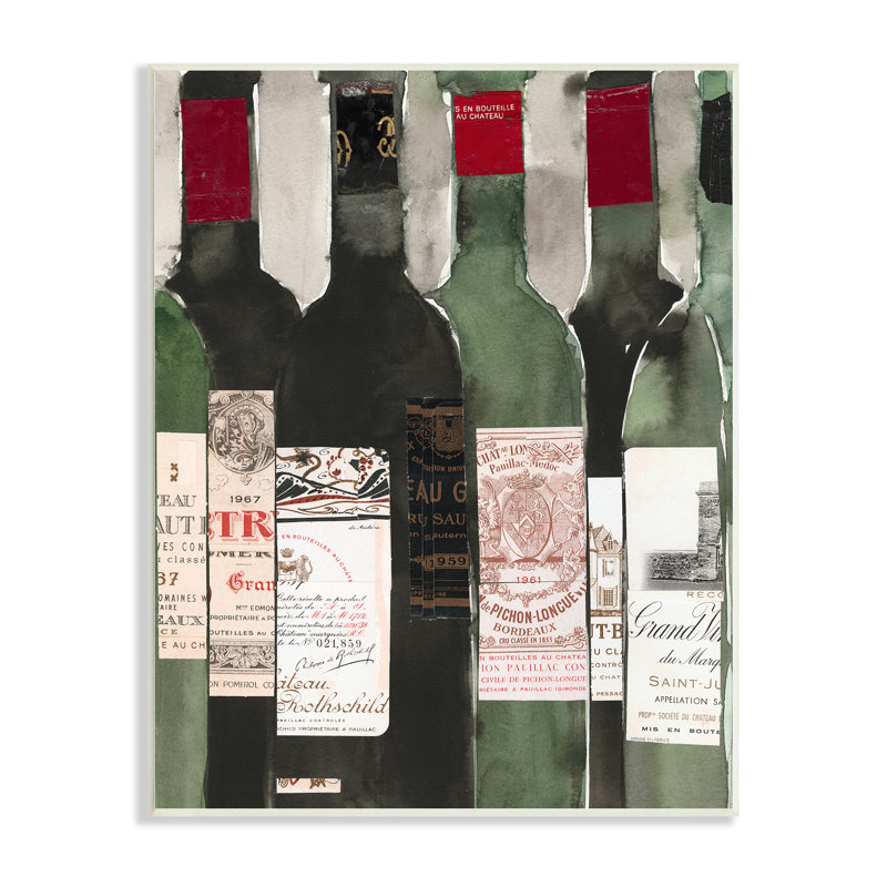 «Vintage Style Green» par Samuel Dixon - Peinture, Plaque murale, H 15 po x l 10 po x P 0,5 po